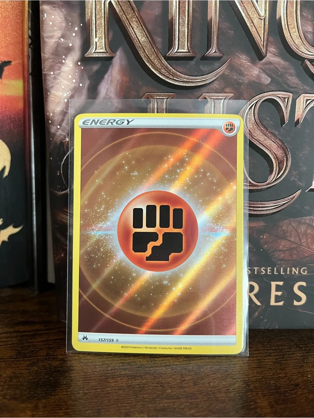 Fighting Energy (Texture Full Art)  Pokémon Crown Zenith Ultra Rare 157/159